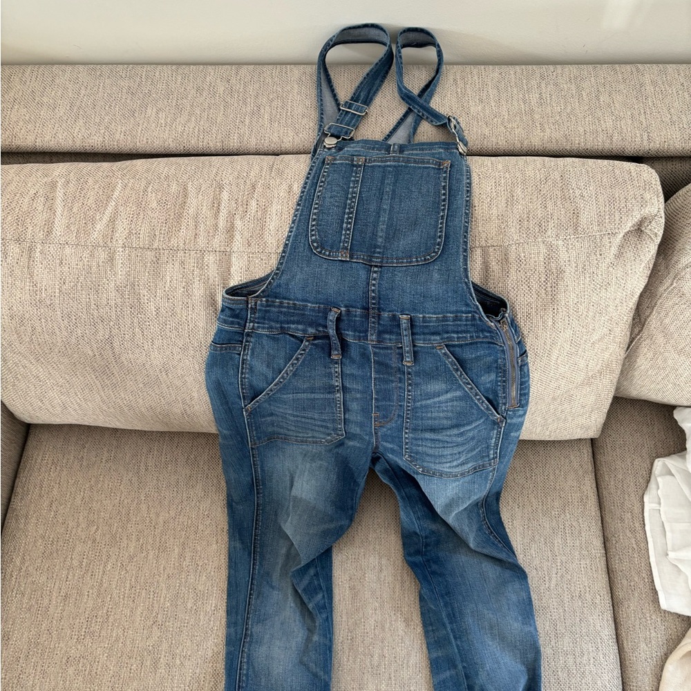 Madewell Skinny Leg Denim Women Jeans Overalls